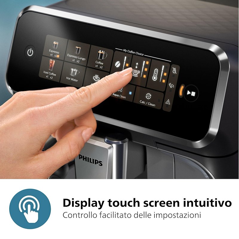 Philips Domestic Macchina Caffè superautomatica SERIES 3300 EP3321/40 Nero