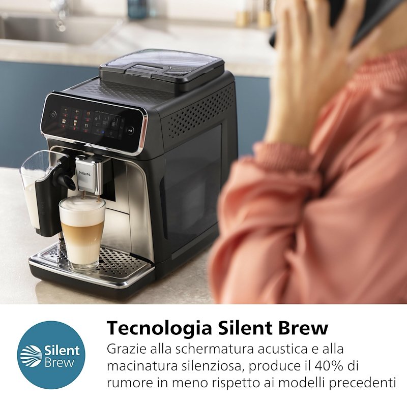 Philips Domestic Macchina Caffè superautomatica SERIES 3300 EP3321/40 Nero