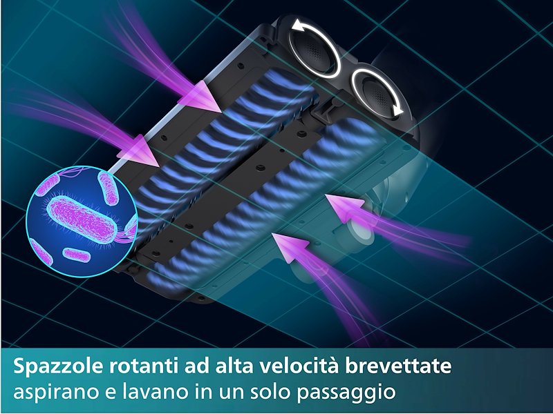 Philips Lavapavimenti AQUATRIO SERIES 7000 Xw7110/01