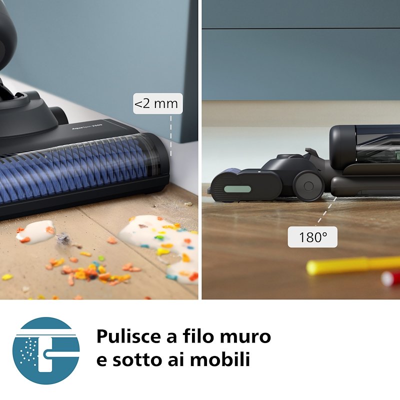 Philips Aspirapolvere e lavapavimenti AquaTrio cordless Serie 7000 Xw7263/11