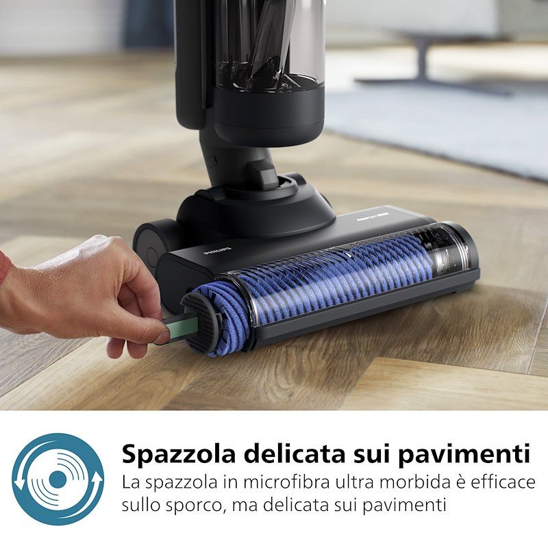 Philips Aspirapolvere e lavapavimenti AquaTrio cordless Serie 7000 Xw7263/11