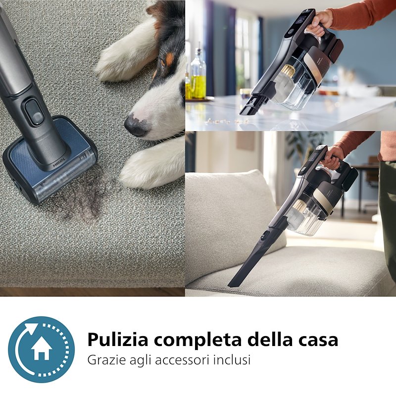 Philips Lavapavimenti AQUATRIO SERIE 9000 Xw9463/11 Nero