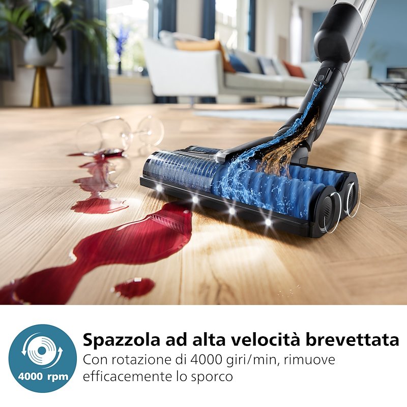 Philips Lavapavimenti AQUATRIO SERIE 9000 Xw9463/11 Nero