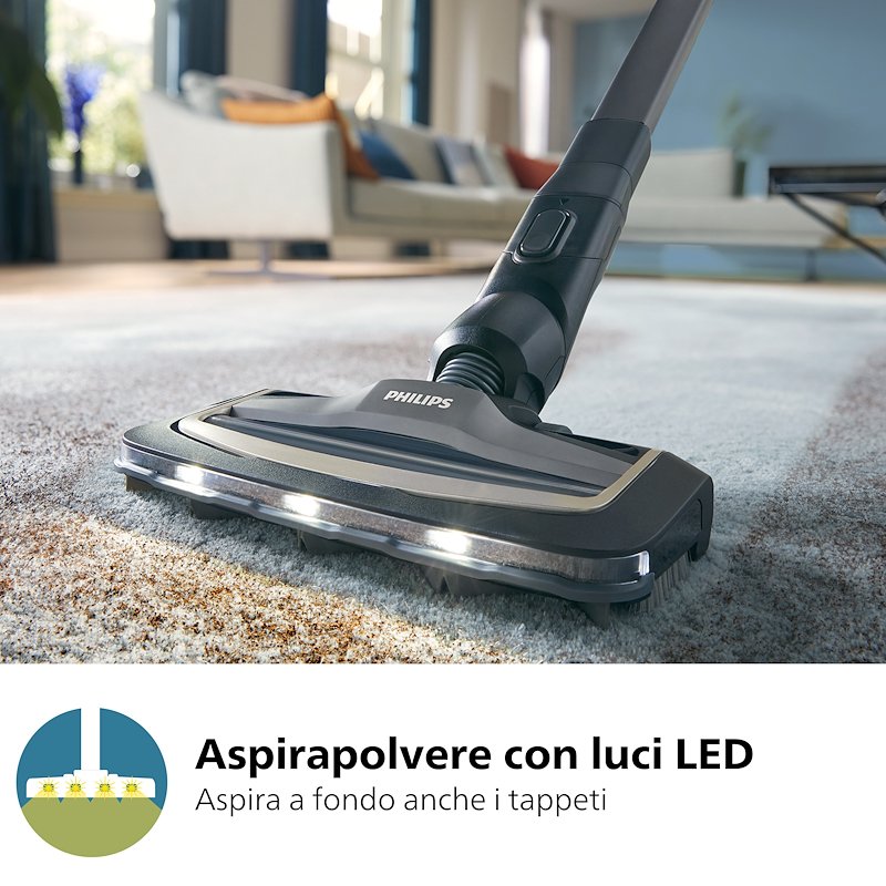 Philips Lavapavimenti AQUATRIO SERIE 9000 Xw9463/11 Nero