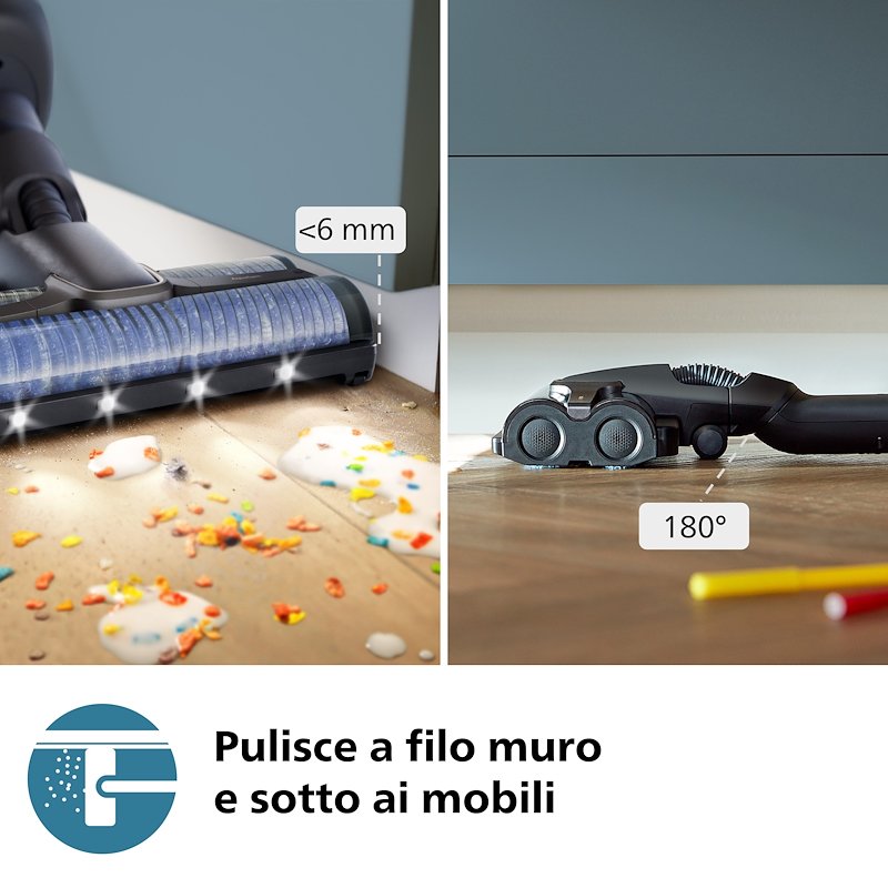 Philips Lavapavimenti AQUATRIO SERIE 9000 Xw9463/11 Nero