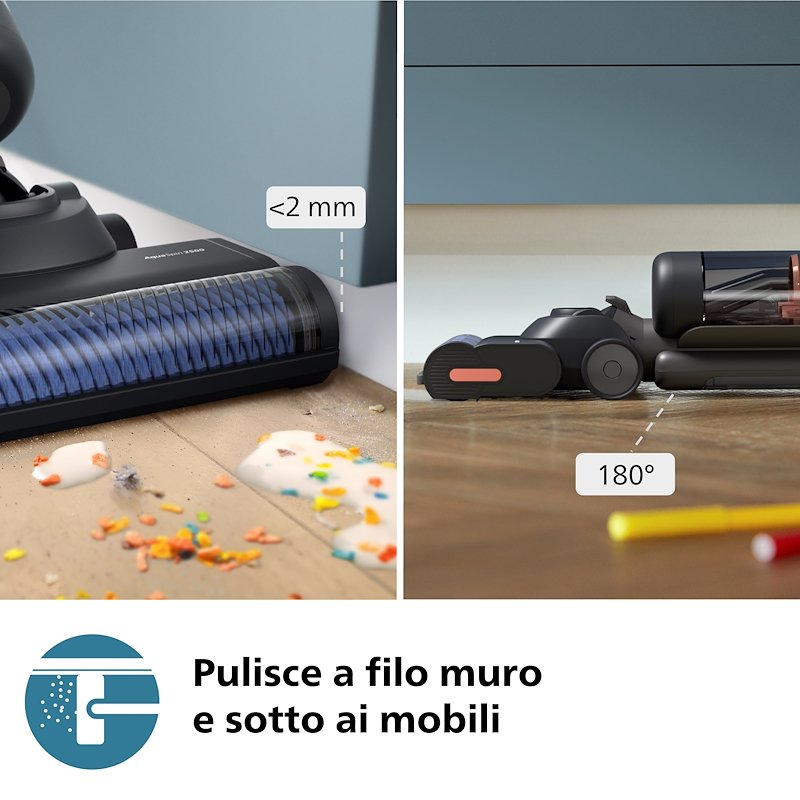 Philips Lavapavimenti AQUATRIO SERIE 6000 Xw6264/11 Nero