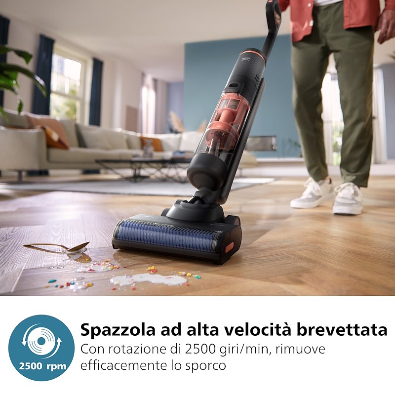 Philips Lavapavimenti AQUATRIO SERIE 6000 Xw6264/11 Nero