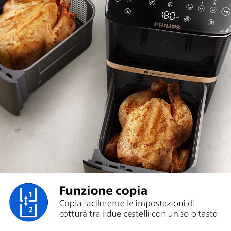 Philips Friggitrice ad aria AIRFRYER SERIE 4000 Na462/70