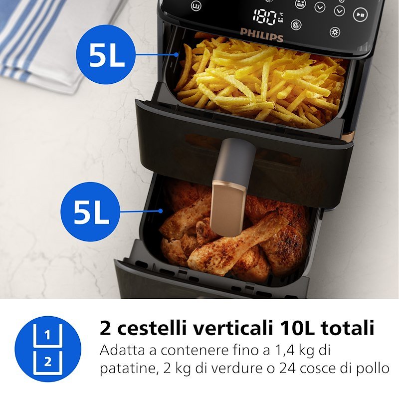 Philips Friggitrice ad aria AIRFRYER SERIE 4000 Na462/70