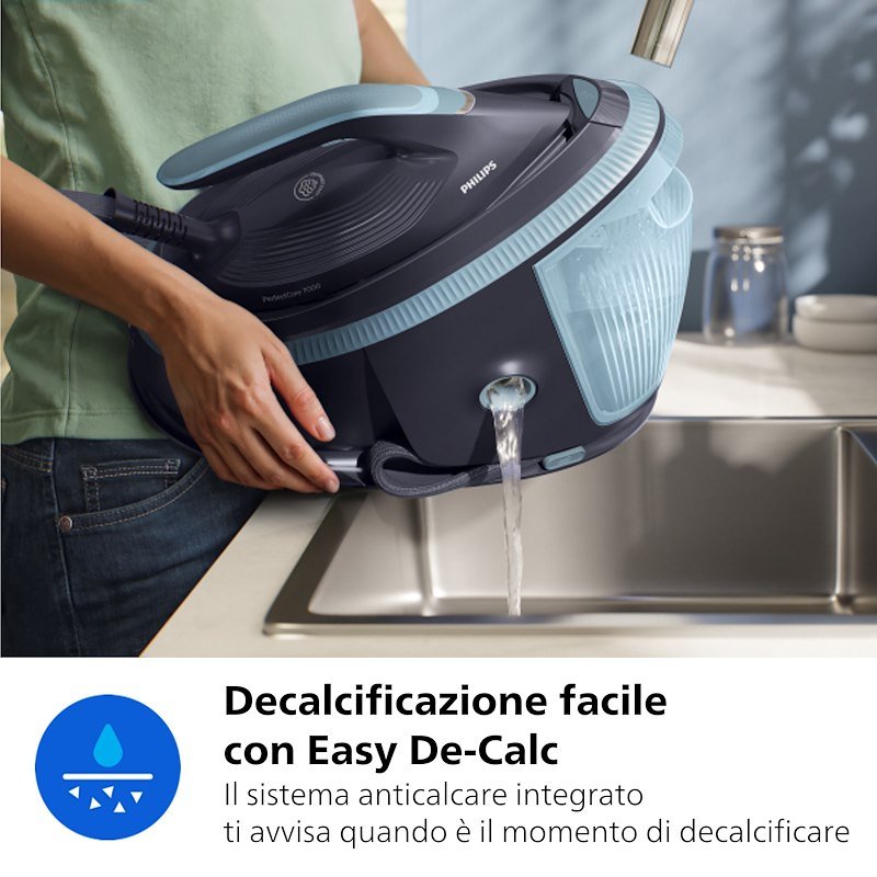Philips Ferro da stiro caldaia Serie 7000 Psg7200/20 Blu