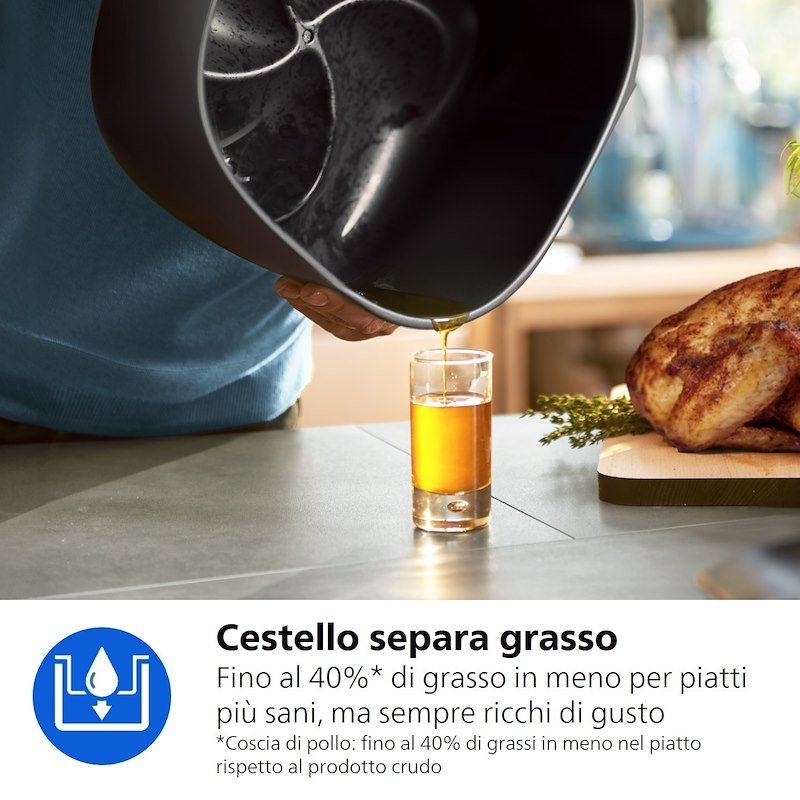 Philips Friggitrice ad aria Airfryer Serie 5000 Na543/00