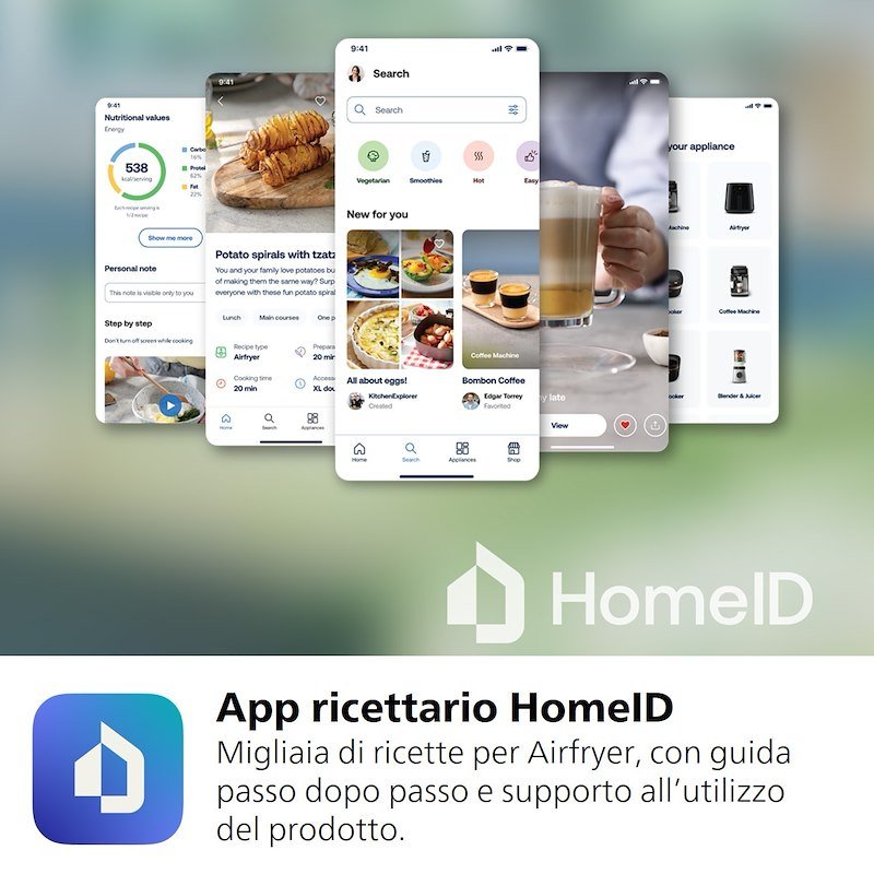 Philips Friggitrice ad aria Airfryer Serie 5000 Na543/00