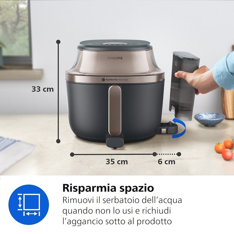 Philips Friggitrice ad aria Airfryer Serie 5000 Na543/00