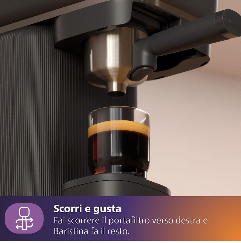 Philips macchina da caffè automatica Baristina Bean Swap Bar320/60 Nero