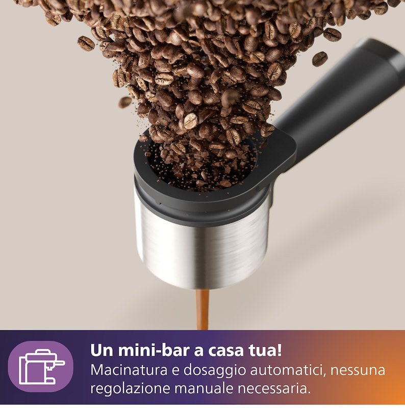 Philips macchina da caffè automatica Baristina Bean Swap Bar320/60 Nero