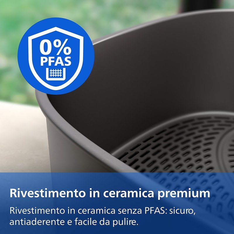 Philips Friggitrice ad aria Airfryer Serie 5000 Na565/02 Inox