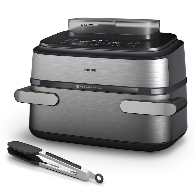 Philips Friggitrice ad aria Airfryer Serie 5000 Na565/02 Inox