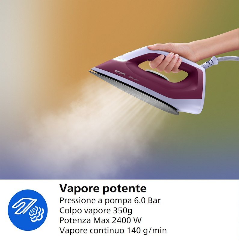 Philips ferro a caldaia Psg3001/30 Rosa