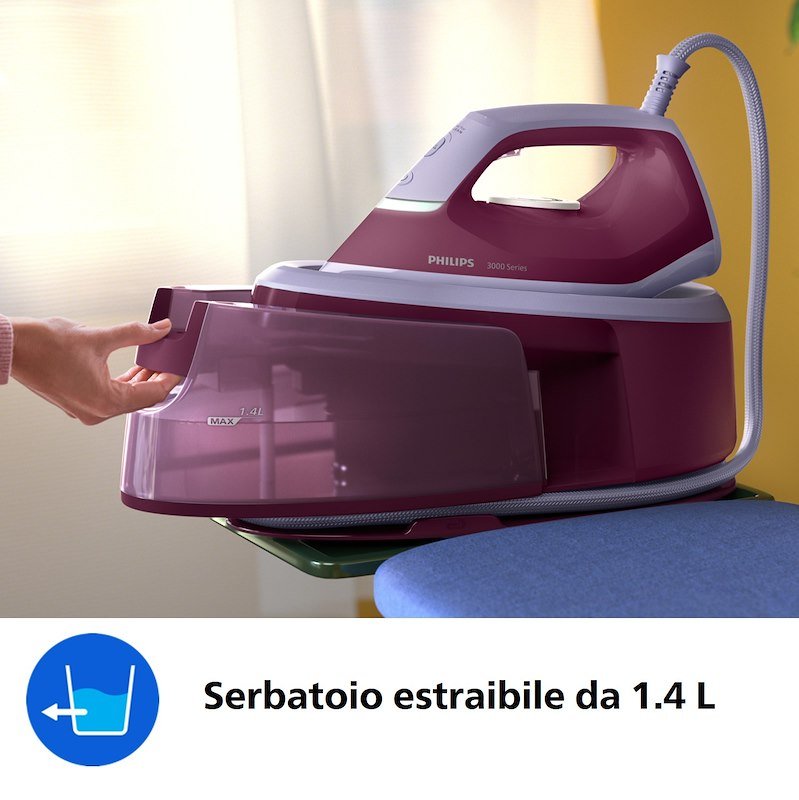 Philips ferro a caldaia Psg3001/30 Rosa