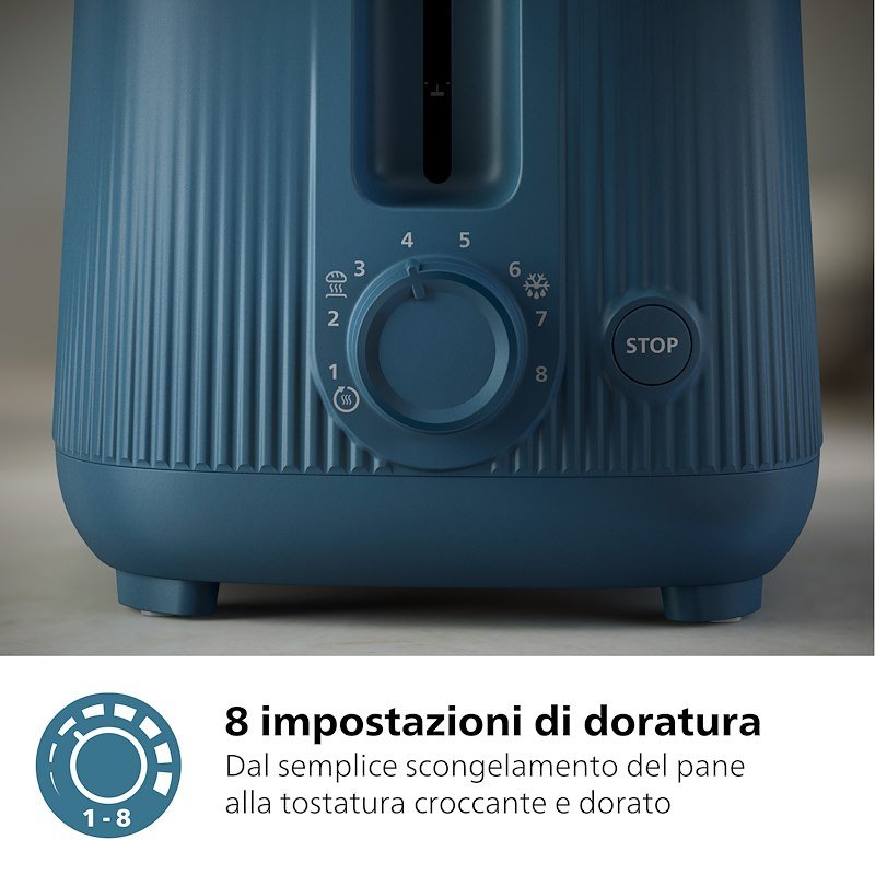 Philips Tostapane Hd2511/70 blu