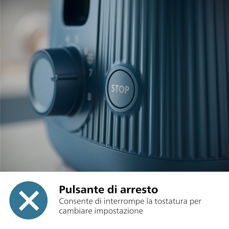 Philips Tostapane Hd2511/70 blu