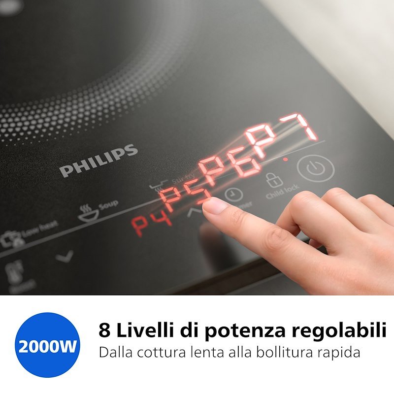 Philips Piastra a induzione Serie 3000  Hd5830/90