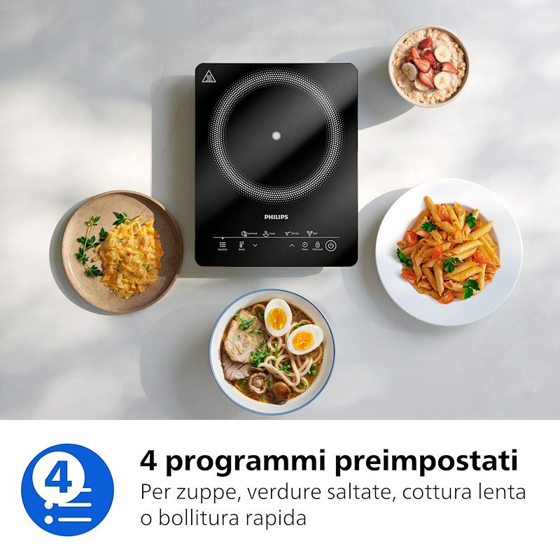 Philips Piastra a induzione Serie 3000  Hd5830/90