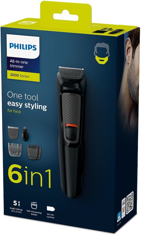 Philips Rifinitore All-in-One Mg3710/15 Nero