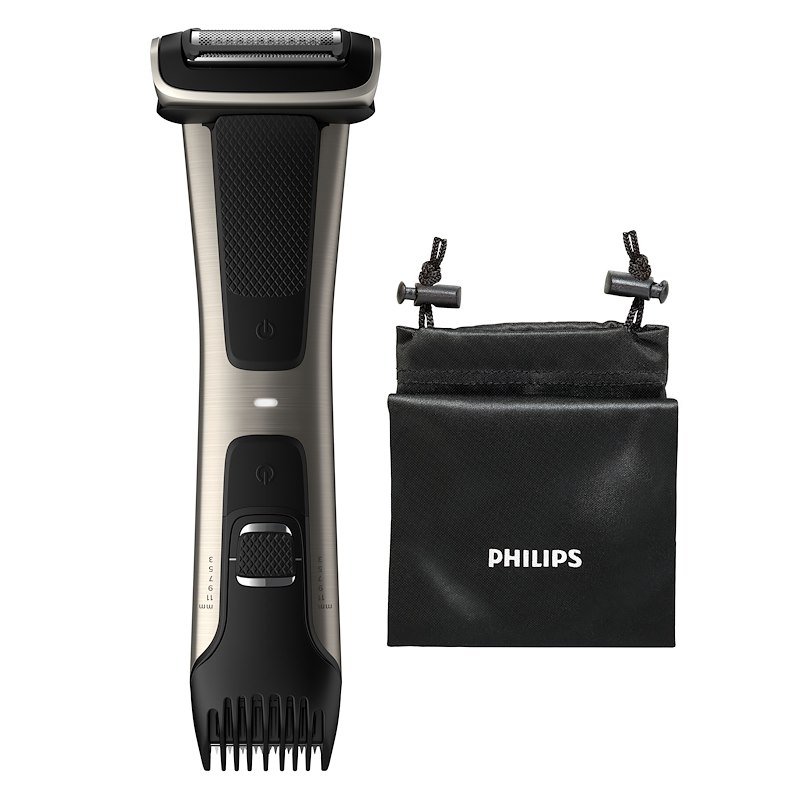 Philips Depilatore Bodygroom Series 7000 Bg7025/15 Nero
