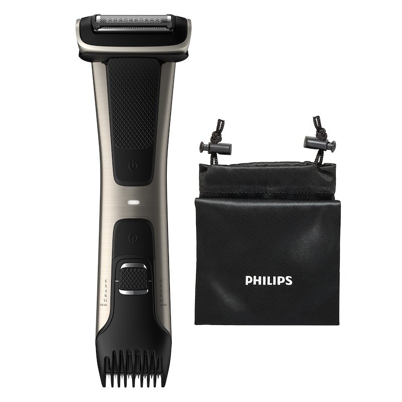 Philips Depilatore Bodygroom Series 7000 Bg7025/15 Nero