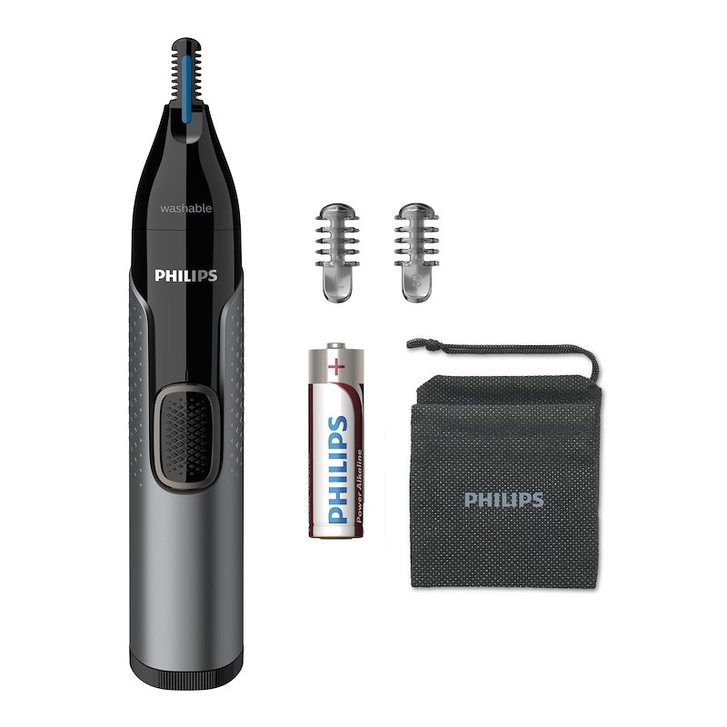 Philips Rifinitore Naso/Orecchie Serie 3000 Nt3650/16 Grigio