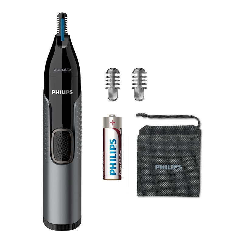 Philips Rifinitore Naso/Orecchie Serie 3000 Nt3650/16 Grigio