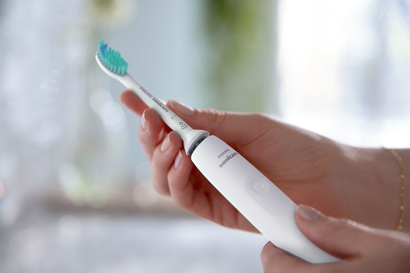 Philips Spazzolino Elettrico Sonicare Series 3100 Hx3673/13 Bianco