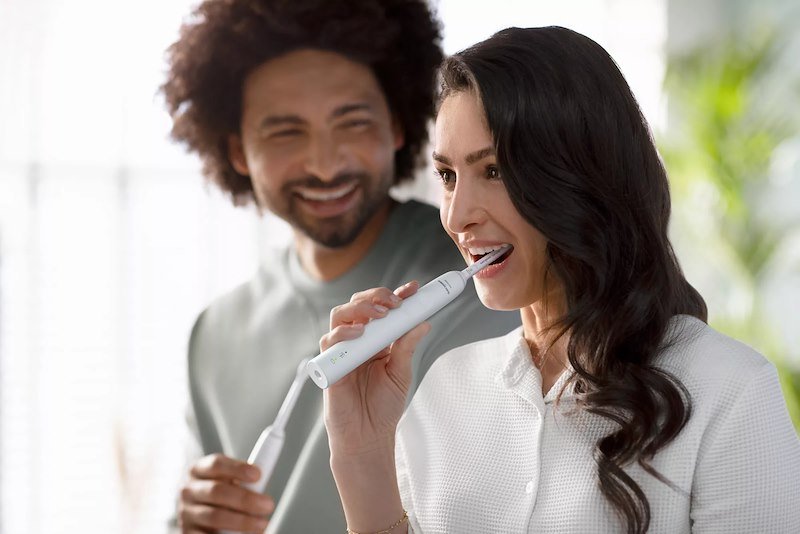Philips Spazzolino Elettrico Sonicare Series 3100 Hx3673/13 Bianco
