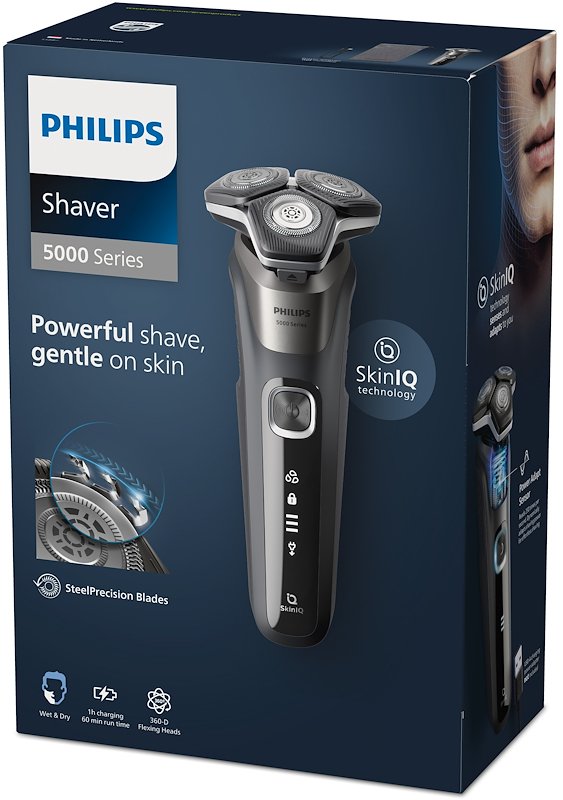 Philips Rasoio Elettrico Wet & Dry Serie 5000 S5887/10