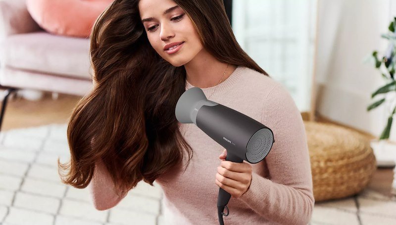 Philips Asciugacapelli Series 3000 BHD351/10 Grigio