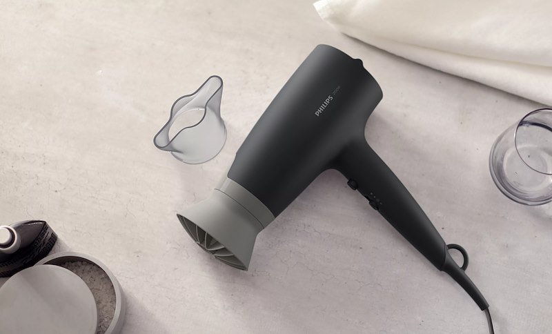 Philips Asciugacapelli Series 3000 BHD351/10 Grigio