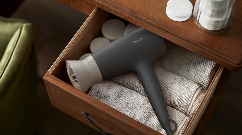 Philips Asciugacapelli Series 3000 BHD351/10 Grigio