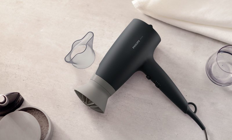 Philips Asciugacapelli Series 3000 BHD351/10 Grigio