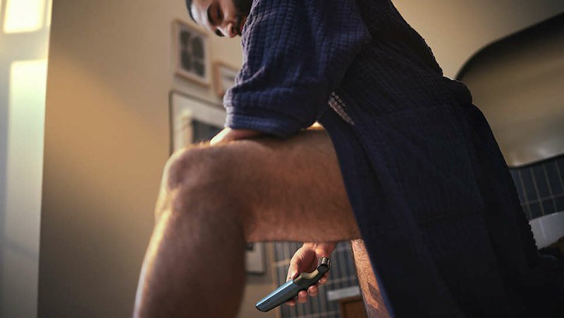 Philips Rasoio Bodygroom Series 3000 BG3027/05 Nero, Blu