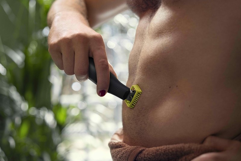 Philips Regolabarba OneBlade Pro 360 Face + Body Qp6542/15 Nero