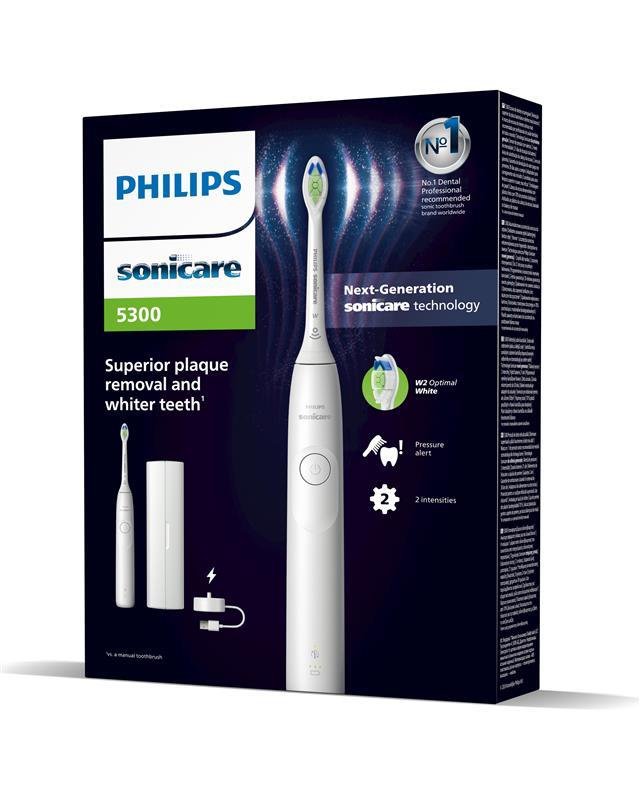Philips Sonicare 5300 Spazzolino sonico ricaricabile Hx7108/02 bianco