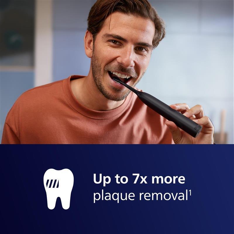 Philips Spazzolino Elettrico Sonicare 5300 HX7101/02 Nero