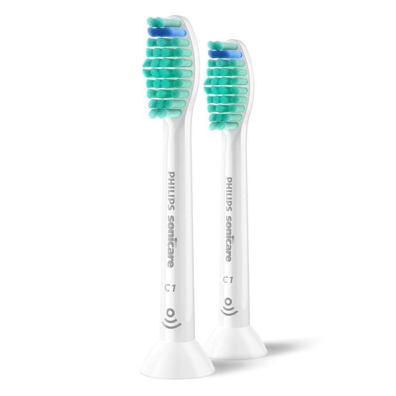 Philips Testine Spazzolino Elettrico 2Pz Sonicare ProResults Hx6012/87 Bianco