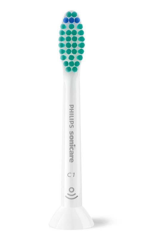 Philips Testine Spazzolino Elettrico 2Pz Sonicare ProResults Hx6012/87 Bianco