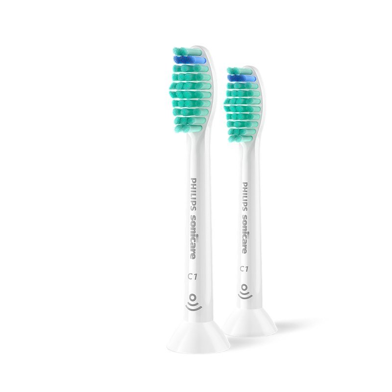 Philips Testine Spazzolino Elettrico 2Pz Sonicare ProResults Hx6012/87 Bianco