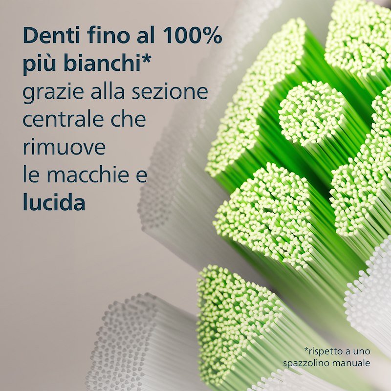 Philips Testine Spazzolino Elettrico 2Pz Sonicare W2 Optimal White Hx6062/87