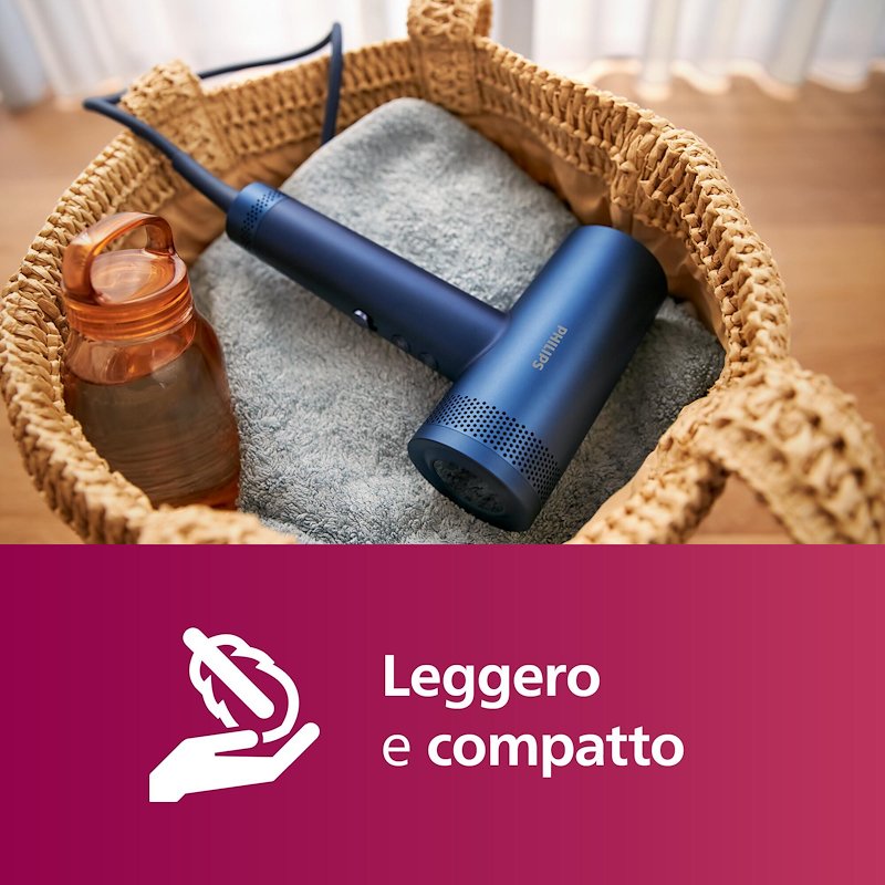 Philips Asciugacapelli 8000 Series Bhd839/10 Blu