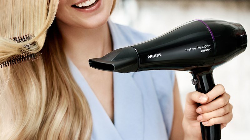 Philips Asciugacapelli DryCare ThermoProtect Bhd274/00 Nero