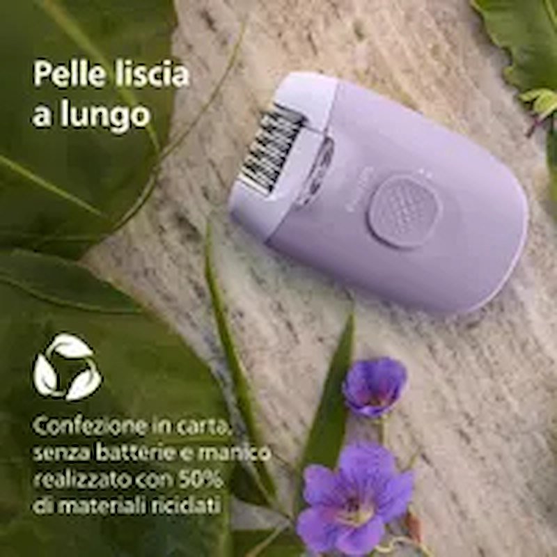 Philips Epilatore Serie 4000 Bre257/00 lilla